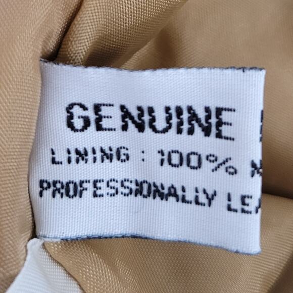 Equipt Tan Luxury Genuine Suede Leather Pleated Belted Shorts Women’s Size 9/10 - Picture 7 of 9